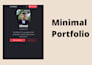 build a minimal website for you